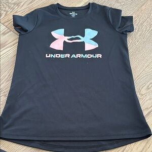 Under Armour Kids Black T-Shirt